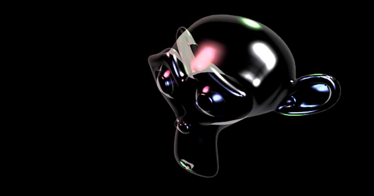 Vulkan 1.0 Crystal Suzanne Blender 3D