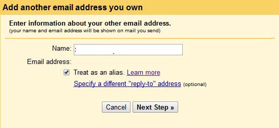 GMail Email Settings