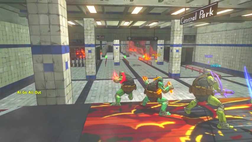 Teenage Mutant Ninja Turtles in Manhattan