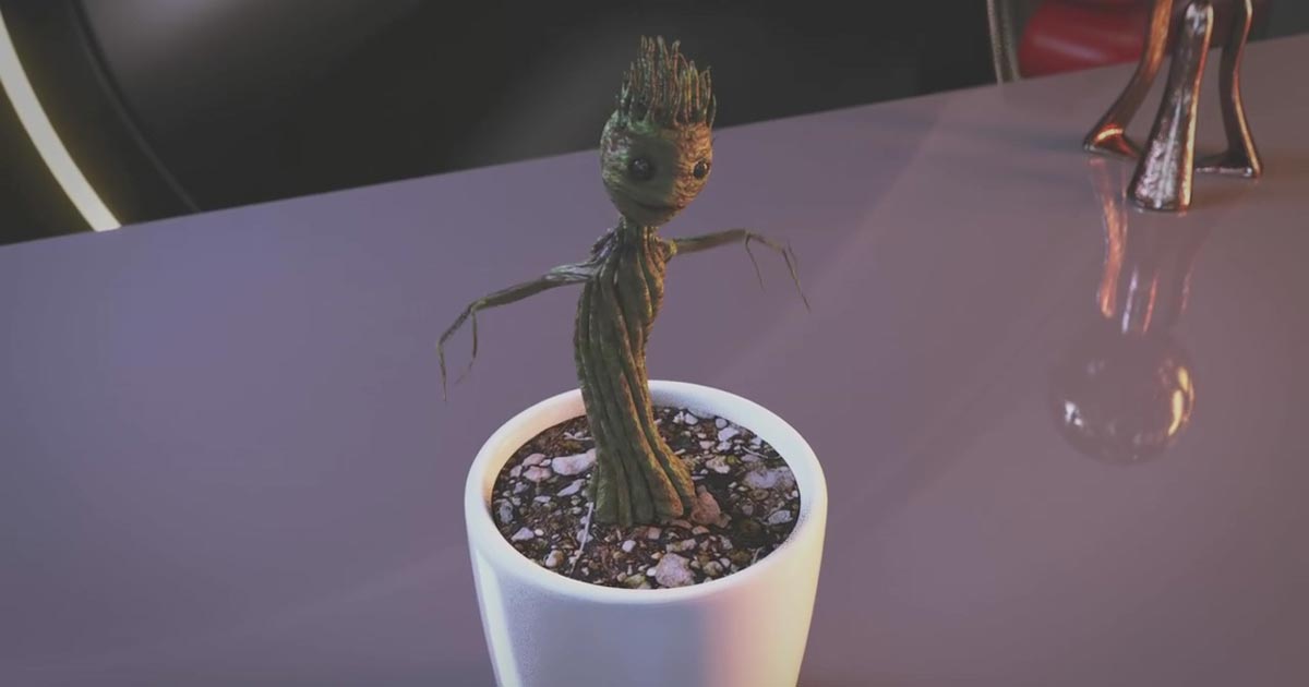 Baby Groot Meme Dancing