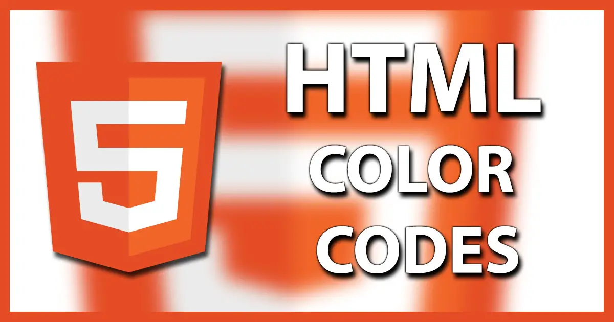 html color codes