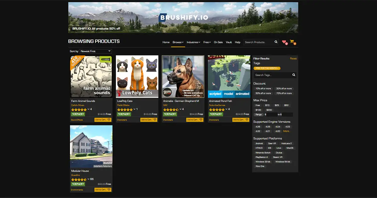 Unreal Engine Marketplace